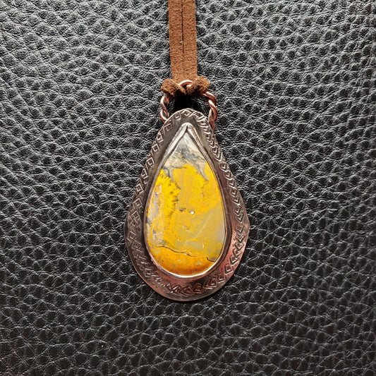 Bumblebee Jasper pendant