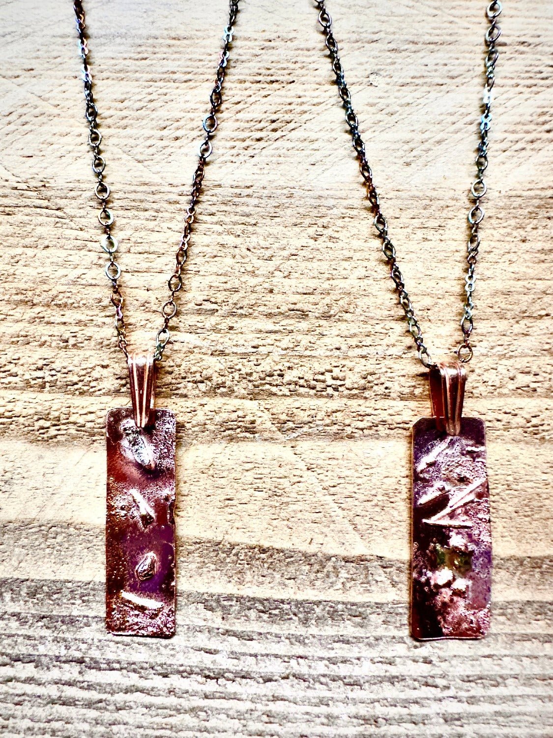 Fused Copper Necklace