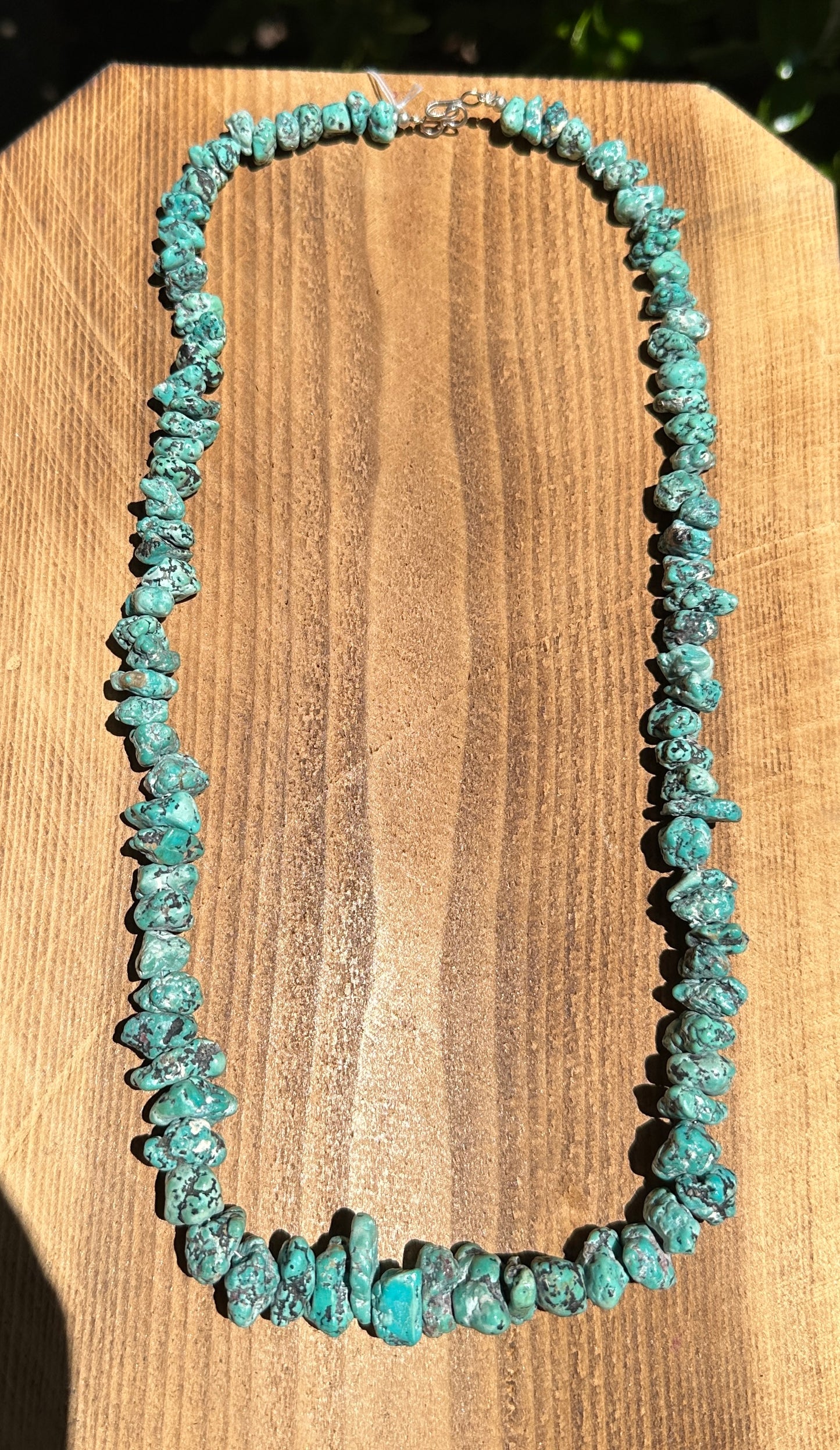 Navajo Royston Large Chunk Turquoise necklace