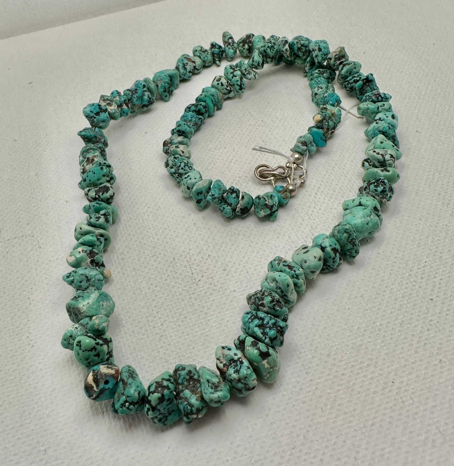 Navajo Royston Small Chunk Turquoise necklace